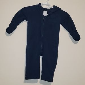 🦋UNISEX Youth Baby Hooded Old Navy Zip Up Rompers